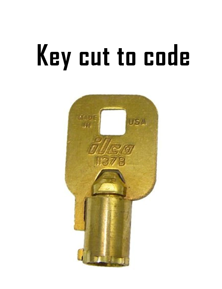 SES Vending Machine Key - You Select Code from Drop Down